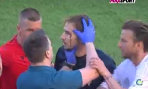 Pogledajte kako je Rakitić požurivao i tjerao iz igre dinamovca krvavog lica