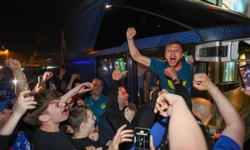 Predvodio slavlje; pogledajte reakciju Ristovskog kad je izašao pred stotine Boysa