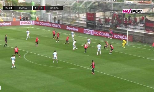 Pogledajte što Rukavina i furiozna Rijeka rade Gorici! Greda, a onda i golčina