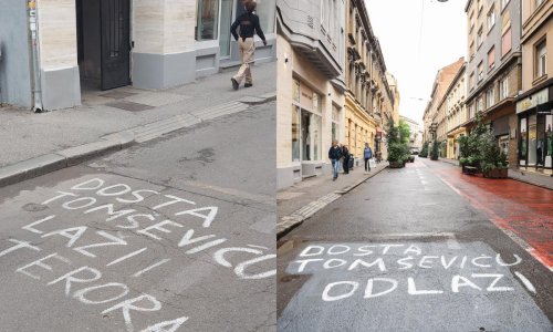 Sjedi, jedan: Grafiter dva puta u nekoliko tjedana krivo napisao ime gradonačelnika
