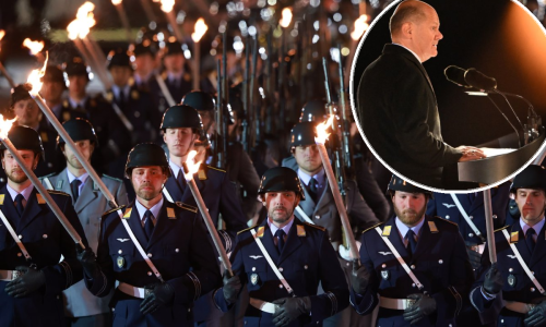 Vojni orkestar ispratio Olafa Scholza s čela Njemačke: Pazite koje tri pjesme je naručio
