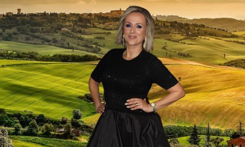 Javila se iz Toscane: Vanna osvaja Italiju svojim vitkim nogama