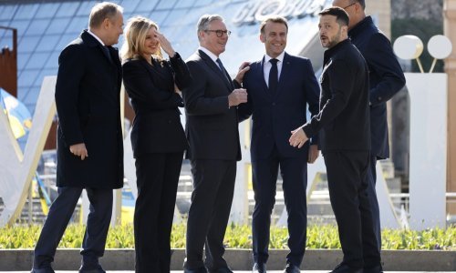 Macron, Starmer, Merz, Tusk u Kijevu: Tražimo 30-dnevno primirje u Ukrajini