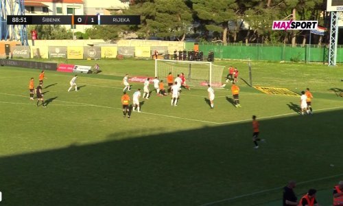 Nestvarno je što je Šibenik danas promašio; pogledajte zicer u 90. minuti