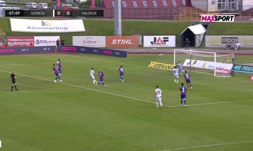 Pogledajte savršenu akciju i golčinu Gorice protiv Hajduka