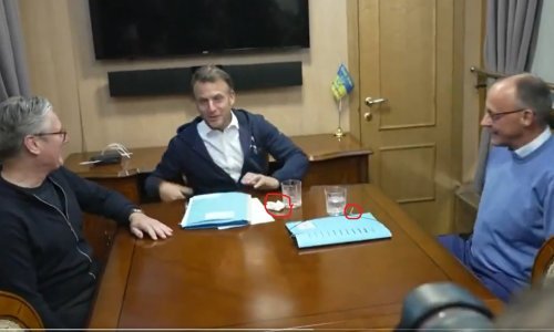 Zaharova optužila Macrona, Merza i Starmera da su šmrkali kokain u vlaku za Kijev. Što je zapravo bilo na stolu?