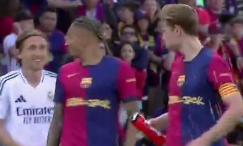 Pogledajte što je Modrić napravio u El Clasicu; Raphinha se čudio i smijao