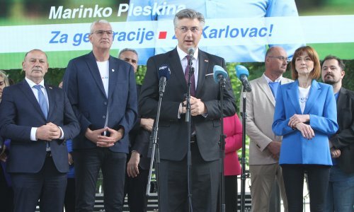 Plenković u Karlovcu podržao Mandića i Furdek Hajdin