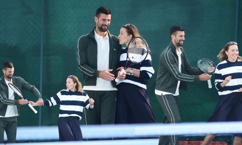 Jelenu i Novaka Đokovića rijetko imamo priliku vidjeti ovako dobro raspoložene