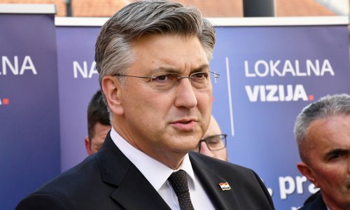 Plenković u Zadru: Naši kandidati su nacionalna snaga i lokalna vizija