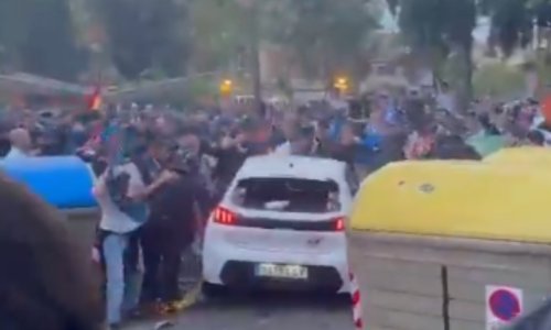 Automobil se zabio u navijače u Barceloni; objavljena je i snimka