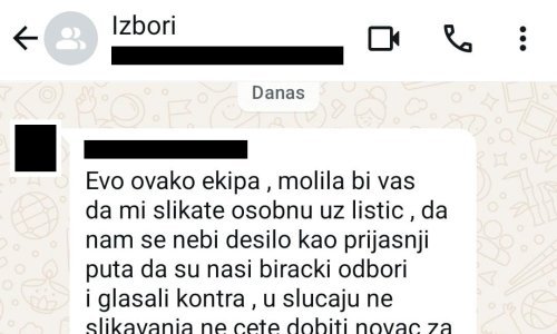 Gong dobiva dojave o grubom kršenju izborne šutnje: Objavili i screenshot pritiska na članove