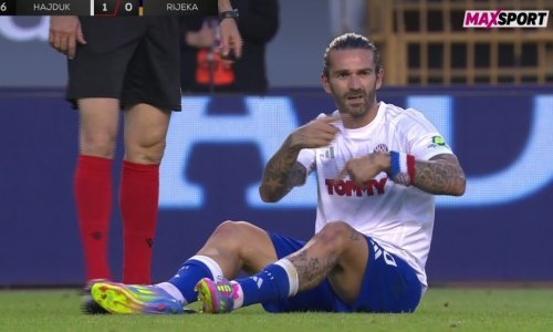 Livaja se ozlijedio, Gattuso poludio na team managera, a Hajduk primio gol