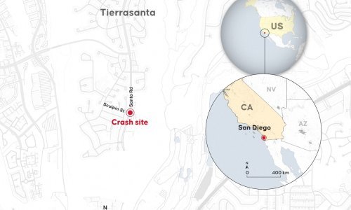 Zrakoplov se srušio u San Diegu. Više kuća u plamenu, evakuacije u tijeku