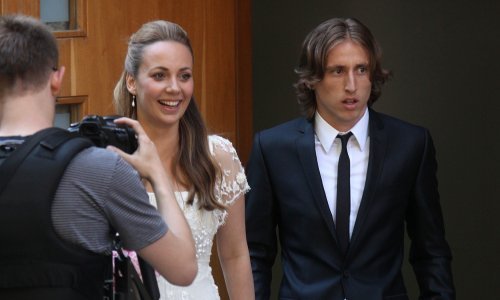 Evo kako je izgledalo vjenčanje Luke Modrića i njegove Vanje u Zagrebu