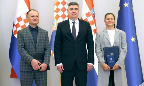 Predsjednik Milanović odlikovao Zrinku Ljutić i Amira Ljutića