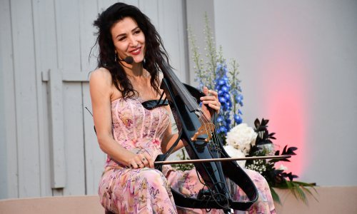 Korzet i neobičan uzorak: Haljina Ane Rucner nikog ne ostavlja ravnodušnim