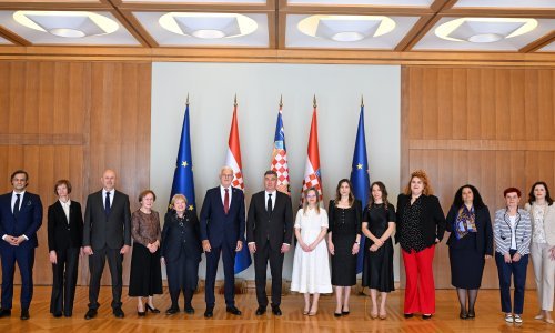 Predsjednik Milanović primio znanstvenice koje su dobile nagradu 'Za žene u znanosti'