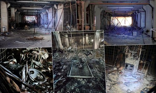 Apokaliptični prizori: U požaru u Blatu izgorjela oprema kazališta Mire Gavrana
