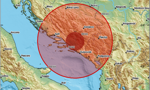 Potres u BiH, osjetio se i u Hrvatskoj: 'Vibracija pa tutanj'