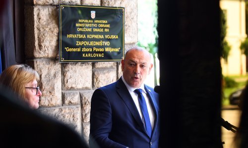Medved: 'Neka ploča s imenom generala Pavla Miljavca bude nadahnuće'
