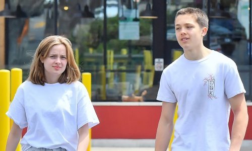 Unatoč svim obiteljskim dramama: Knox i Vivienne Jolie-Pitt snimljeni u opuštenom izdanju