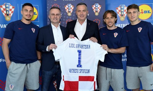 Lidl postaje Vatreni sponzor hrvatske nogometne reprezentacije