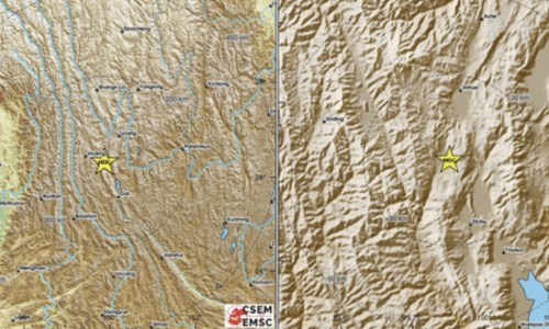 Potres od 5.0 stupnjeva po Richteru pogodio grad Dali u Kini, na dubini od 10 km