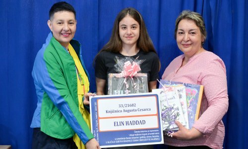 Najčitateljica godine KGZ Elin Haddad pročitala 145 knjiga: Najviše voli fantastiku