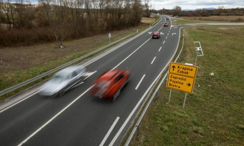 Nesreća na staroj Zagorskoj magistrali više je na dionici koja je u dobrom stanju