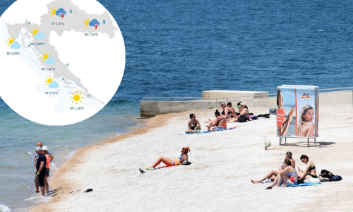 Krenule vrućine: Danas se čuvajte sunca, a pazite što se sutra valja iza brda