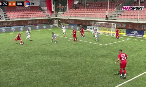 Hrvatska pobijedila Srbiju i plasirala se u četvrtfinale socca Eura; pogledajte gol za pobjedu