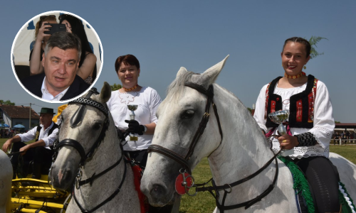 Milanović u Babinoj Gredi otvorio 'Konje bijelce': Održavate tradiciju bez holivudske produkcije