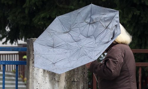 Počeo puhati jak sjeverac u Zagrebu, Zagorju i Međimurju prijeti tuča