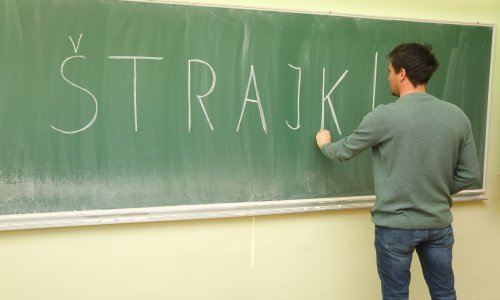 Zbog štrajka u nekim školama nastava traje dulje: 'Ovo radim prvi put u životu'