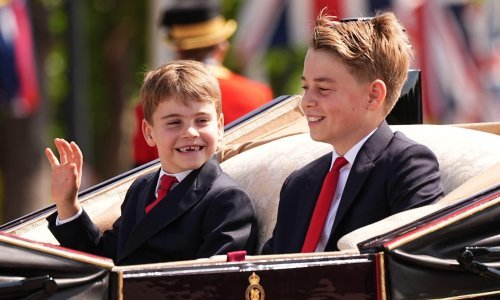 Preslatki princ Louis opet je bio zvijezda parade: Pokazao je i jednu veliku promjenu