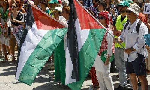 Prosvjed protiv genocida u Gazi: Pojavilo se i jedno poznato političko lice