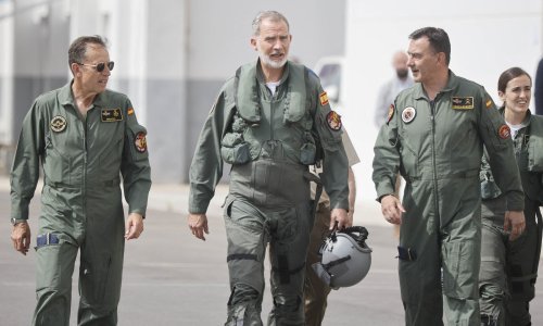 Španjolski kralj uhvaćen u trenutku dostojnom scena iz 'Top Guna'