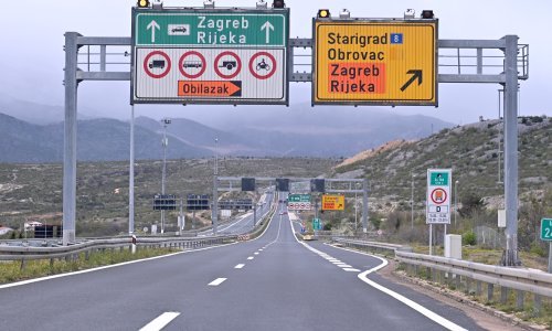 Olujni vjetar radi probleme na A1 i magistrali: Dio prometnica zatvoren za sve osim za aute