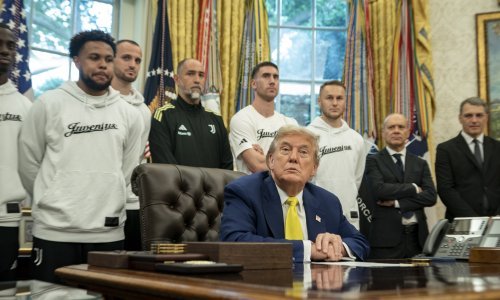 Tudor i igrači Juventusa na bizarnom prijemu kod Trumpa. 'Čovječe, pusti nas da igramo nogomet'