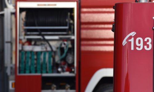 Požar u zagrebačkoj Dubravi, kod teretane se zapalile gume