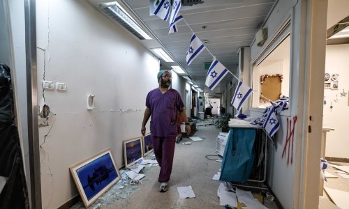 Izraelska bolnica smjestila je pacijente u sklonište satima prije udara projektila