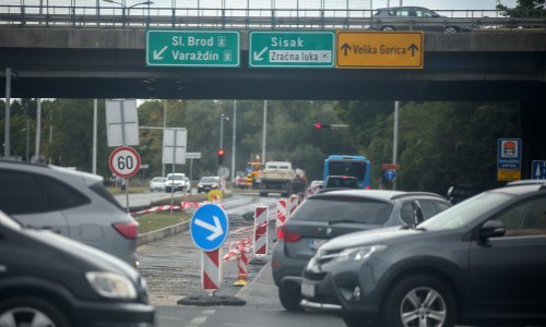 Lančani sudar između Buzina i Lučkog: Kolona vozila duga osam kilometra
