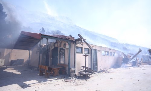 Požar zahvatio jednu od najvećih uljara u Hrvatskoj: 'Urušio se krov, nitko ne može ući'