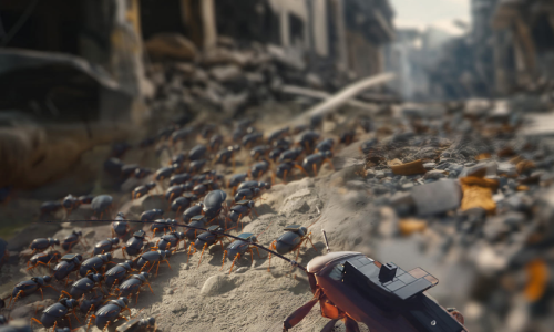 Nijemci vjeruju da je ovo oružje budućnosti: Vojska žohara kiborga s opremom za špijunažu