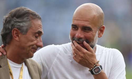 Ne sjećamo se kad smo vidjeli Guardiolu ovako sretnog kao što je sad nakog razbijanja Tudora