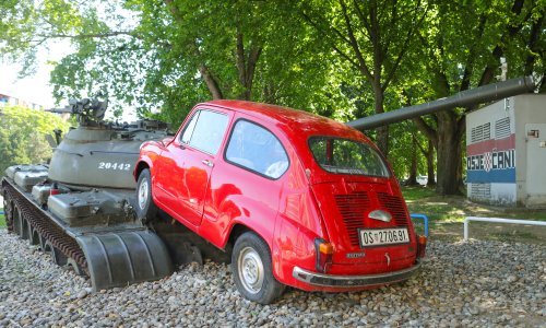 Prije 34 godine tenk je pregazio crvenog fiću u Osijeku