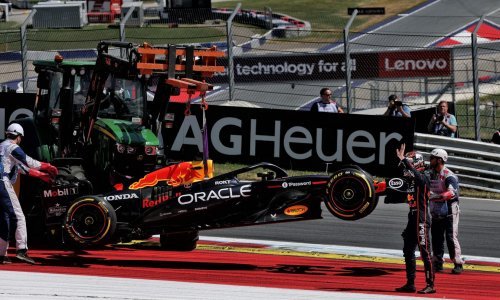 Pogledajte Verstappenov sudar zbog kojeg je morao odustati nakon 30 sekundi na VN Austrije