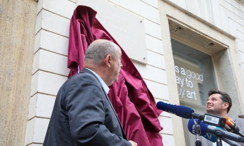 Otkrivena spomen-ploča na mjestu osnivanja Matice hrvatske