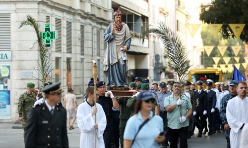 FOTO Tradicionalnom procesijom i misom u Puli obilježen blagdan sv. Tome